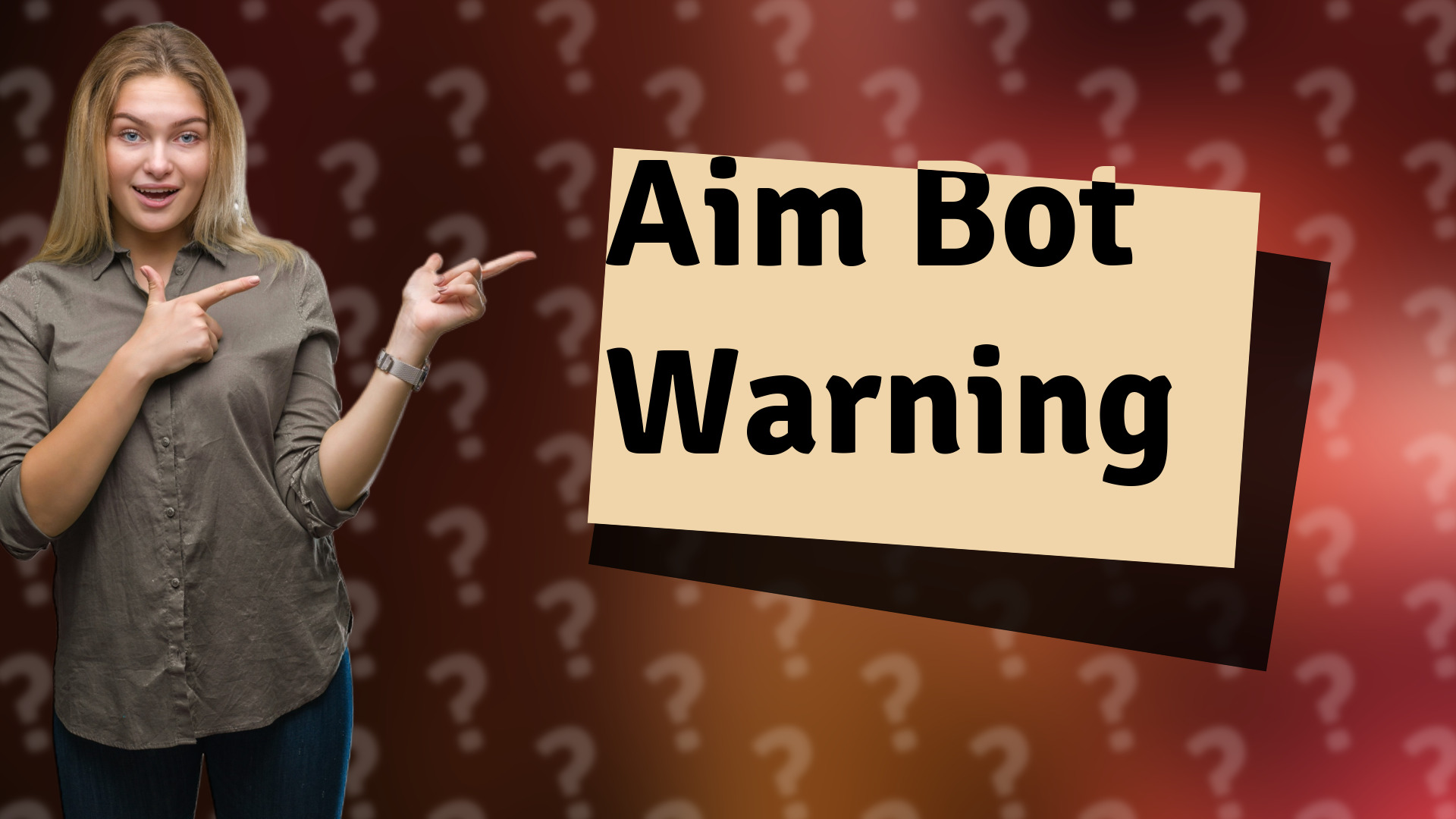 Aim Bot Warning
