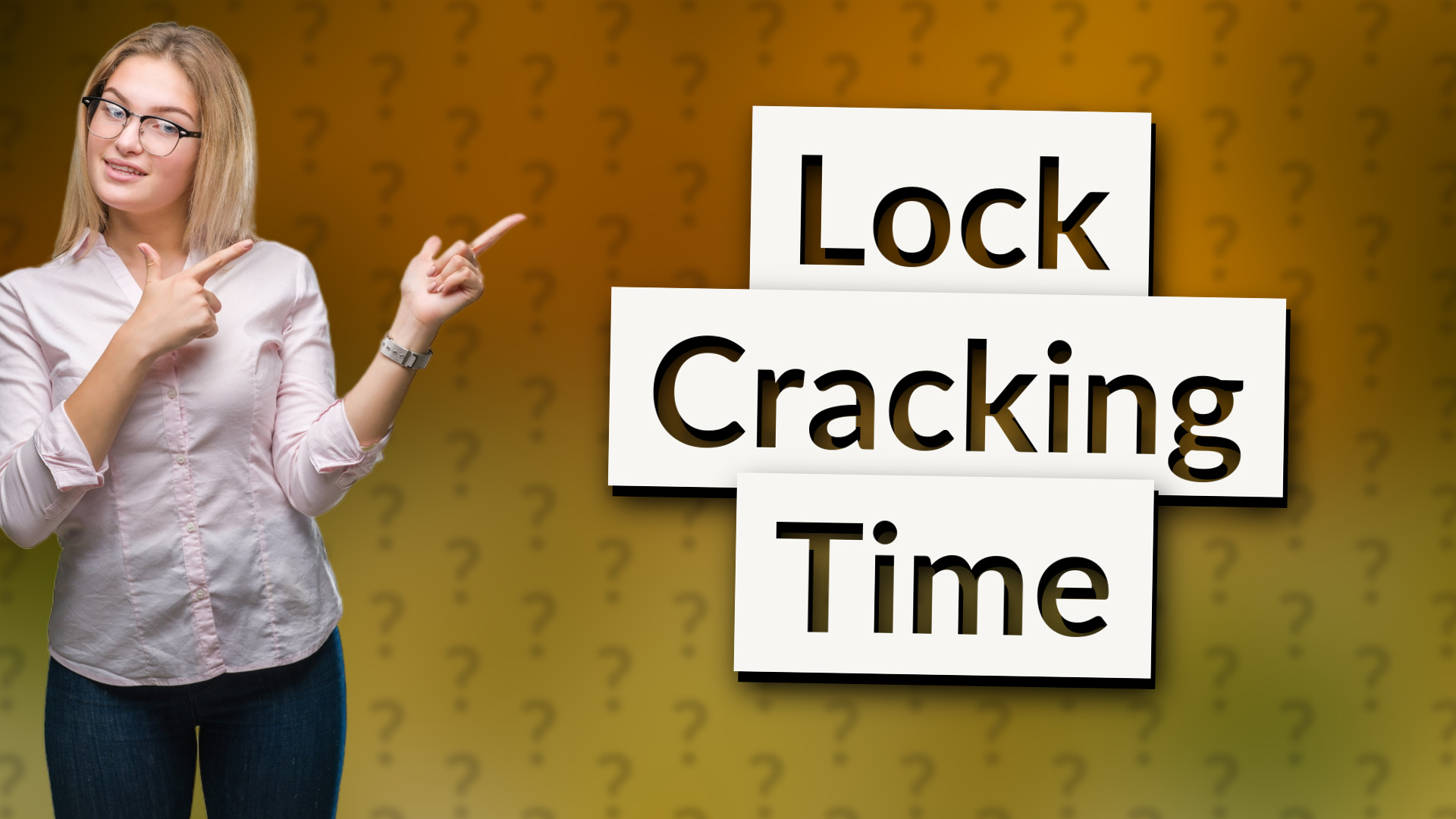 Lock Cracking Time