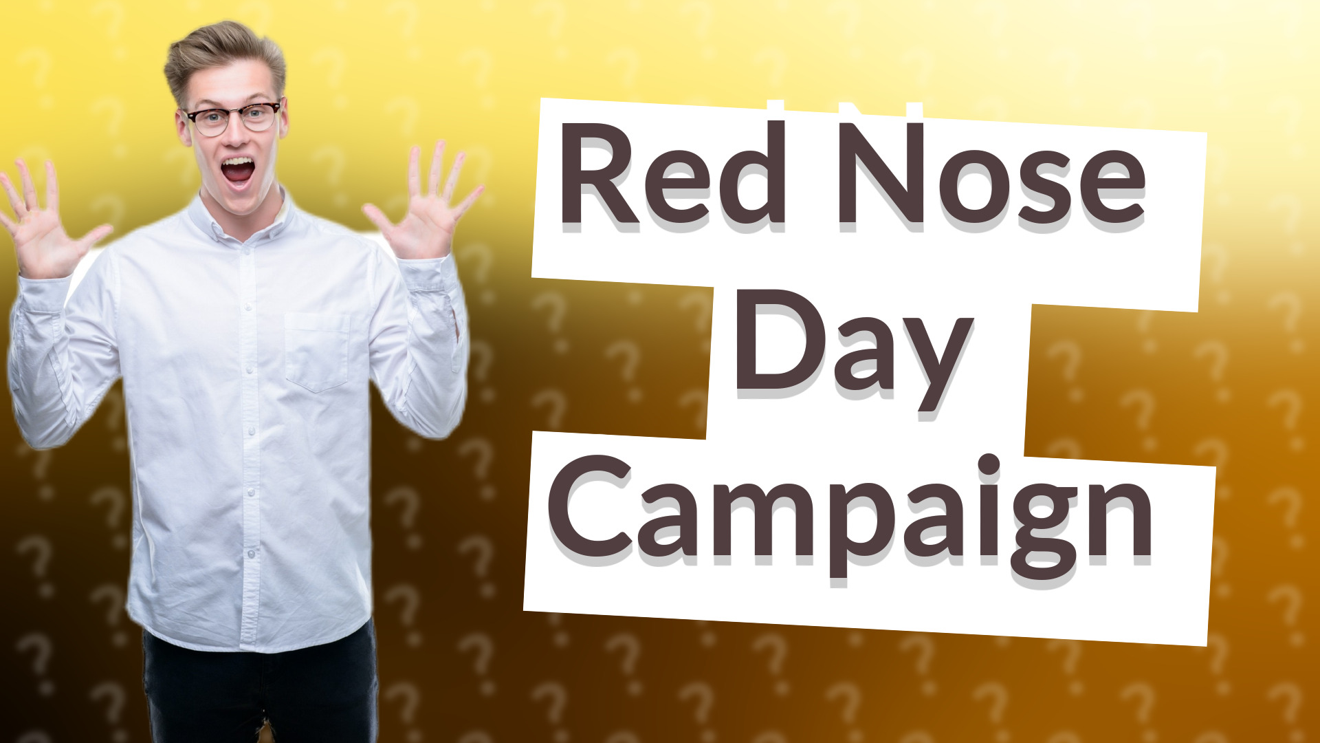 Red Nose Day Campaign