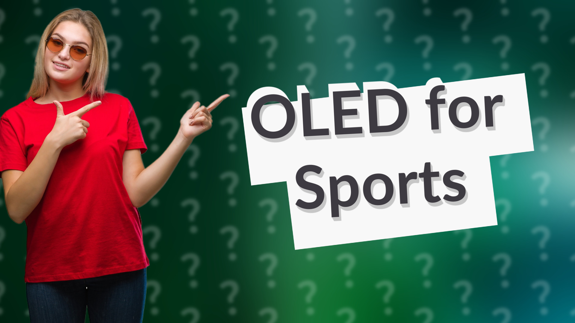 OLED for Sports