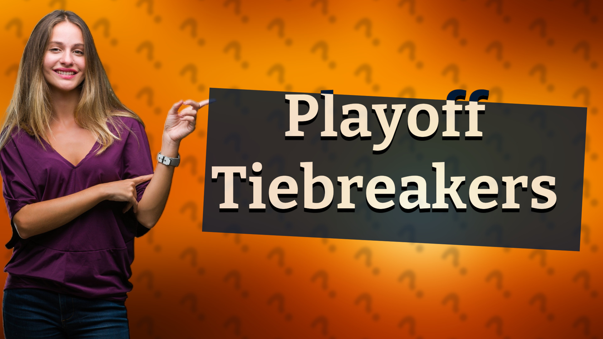 Playoff Tiebreakers