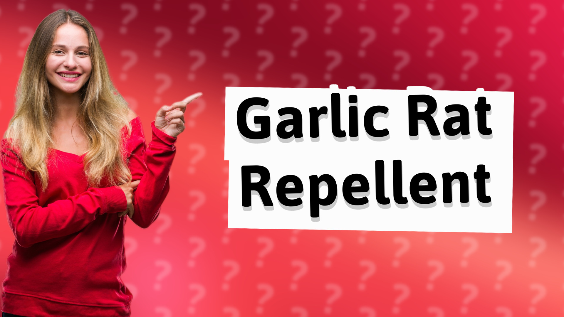 Garlic Rat Repellent