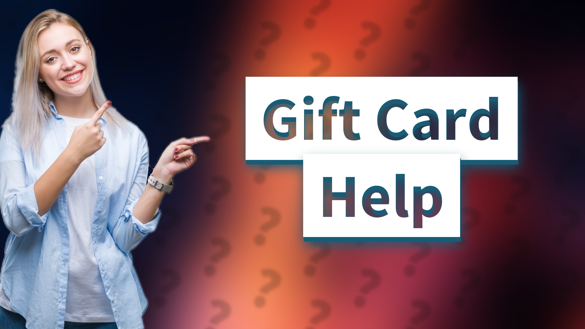 Gift Card Help