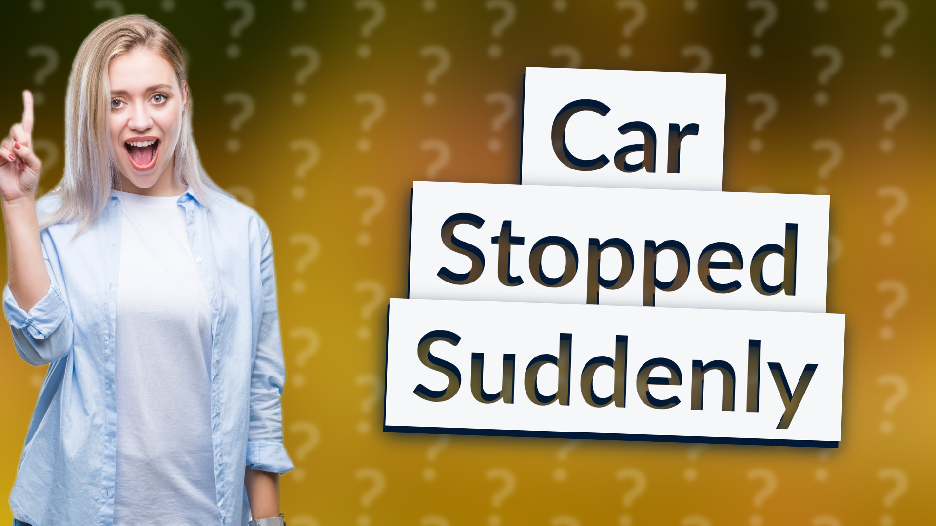Car Stopped Suddenly