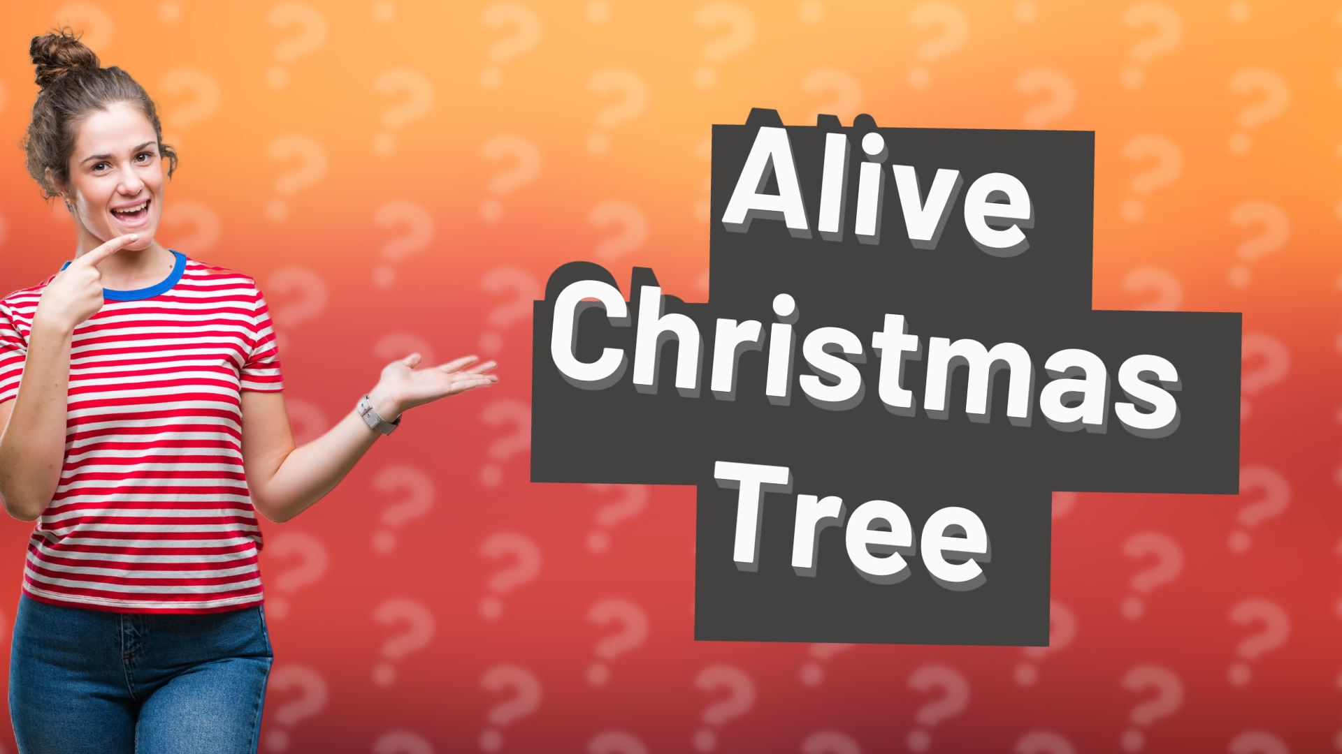 Alive Christmas Tree