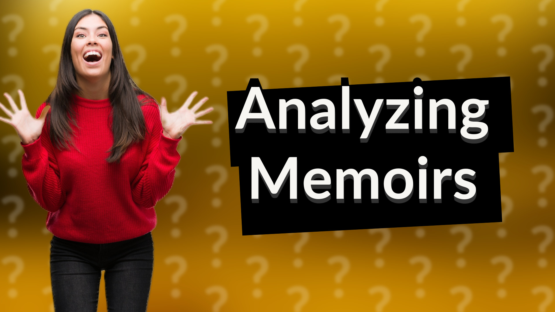 Analyzing Memoirs