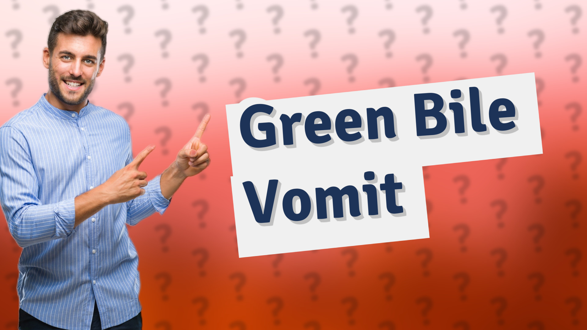 Green Bile Vomit