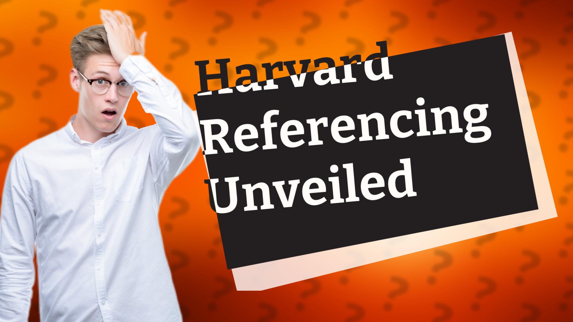 Harvard Referencing Unveiled