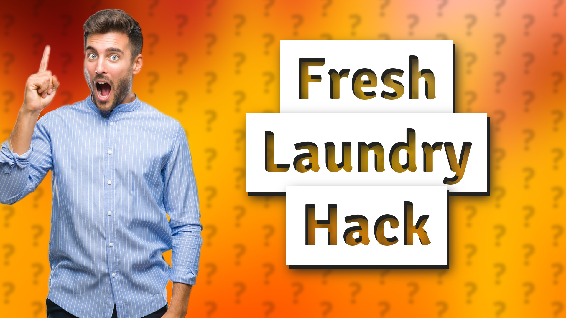 Fresh Laundry Hack