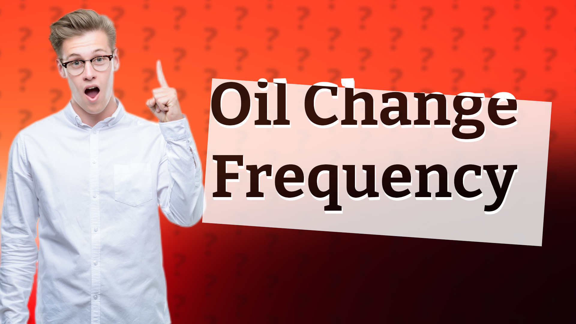 Oil Change Frequency