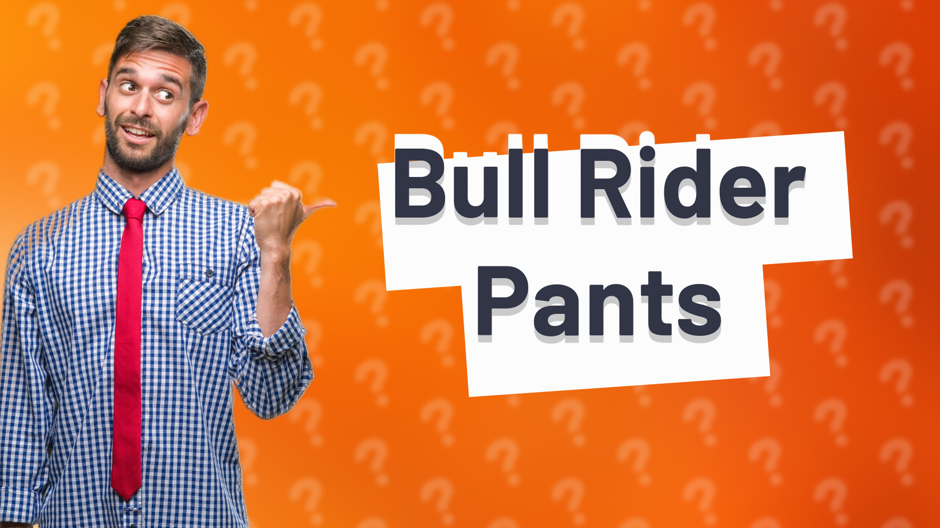 Bull Rider Pants