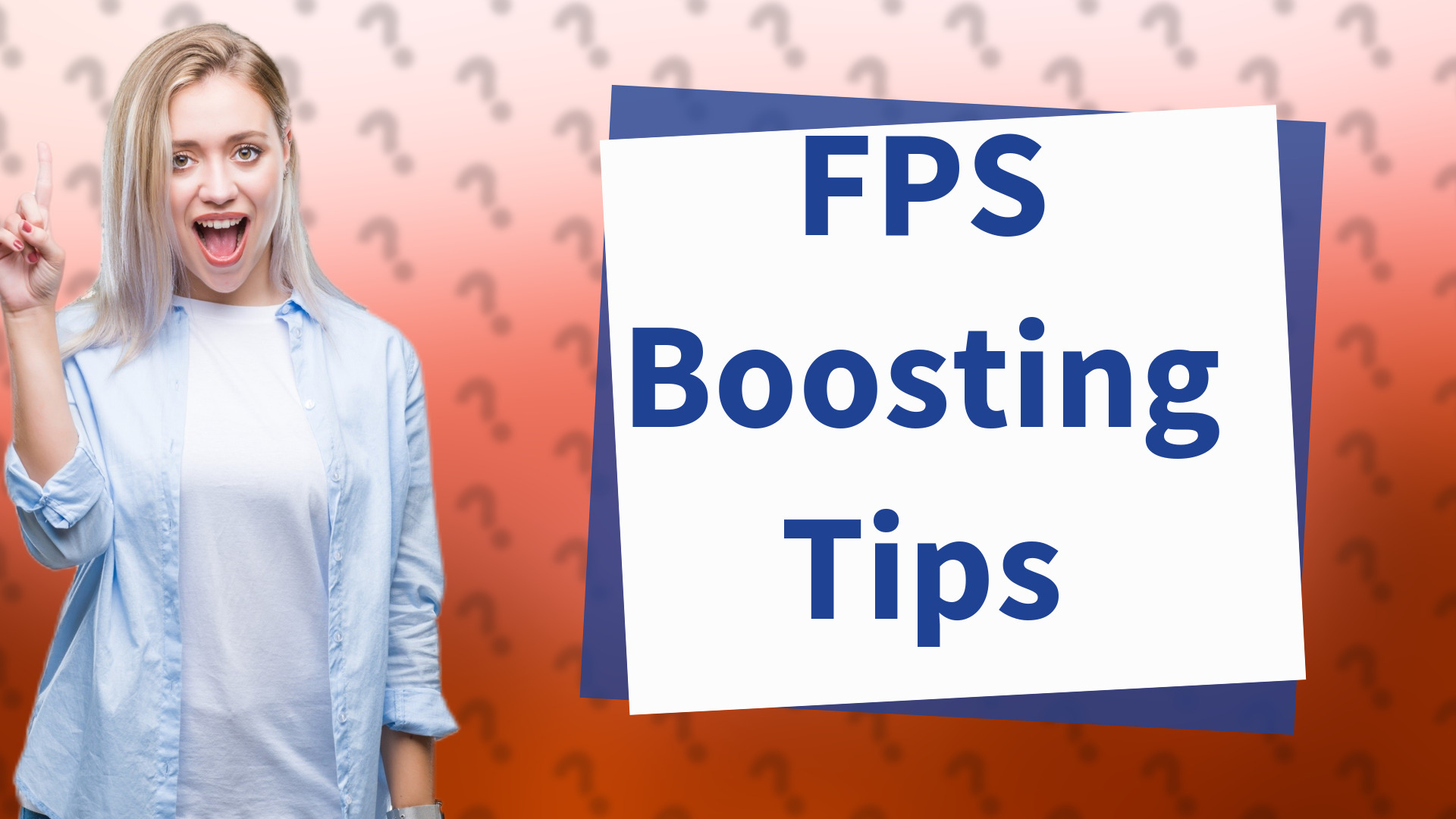 FPS Boosting Tips