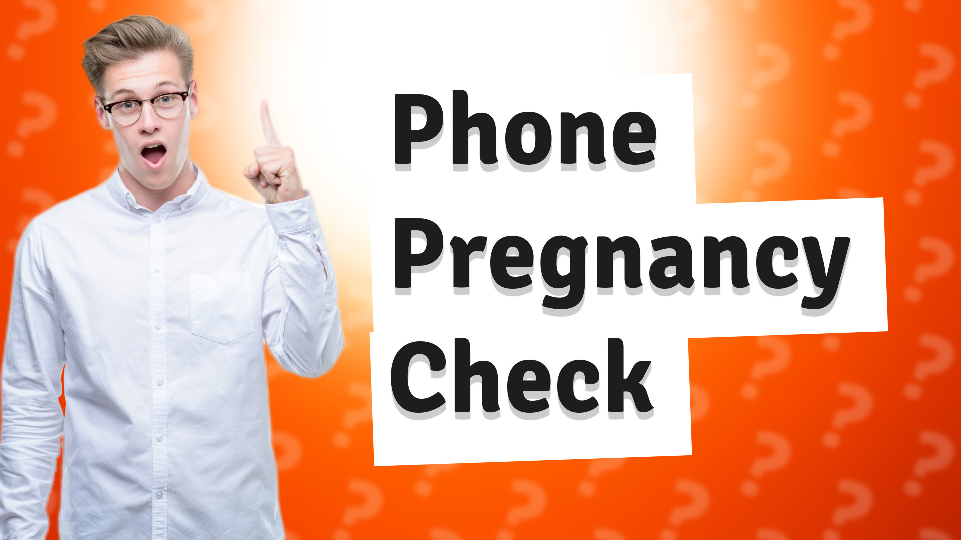 Phone Pregnancy Check