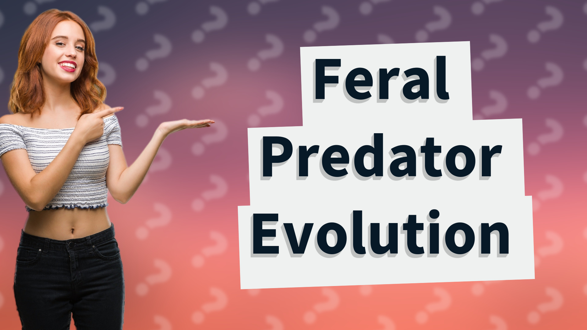 Feral Predator Evolution