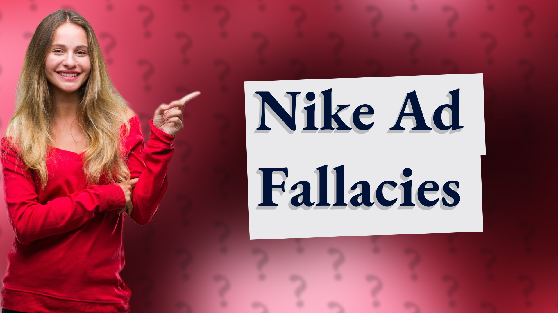 Nike Ad Fallacies