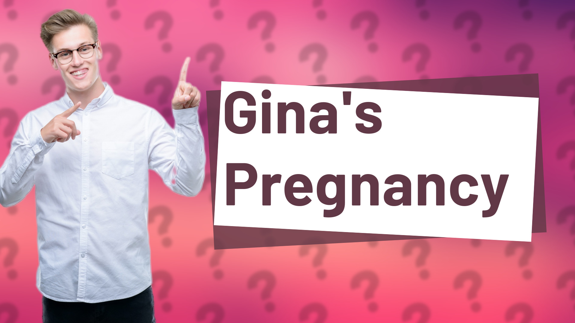 Gina's Pregnancy
