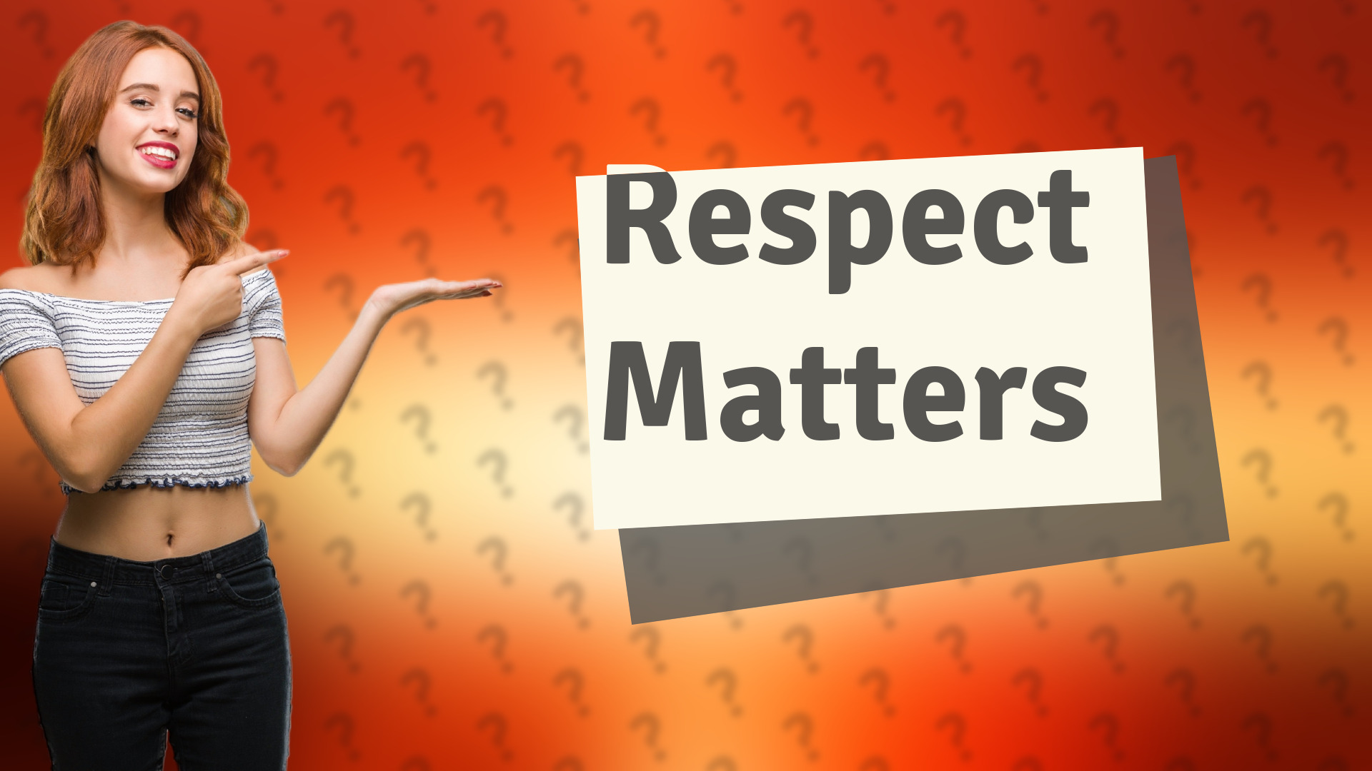 Respect Matters