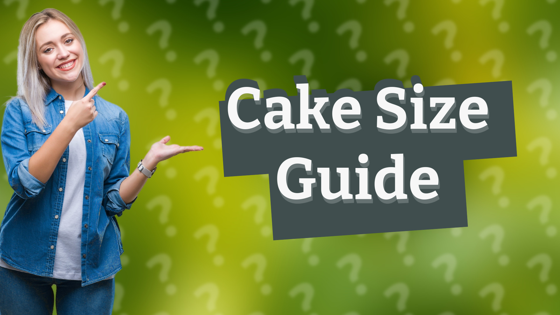 Cake Size Guide