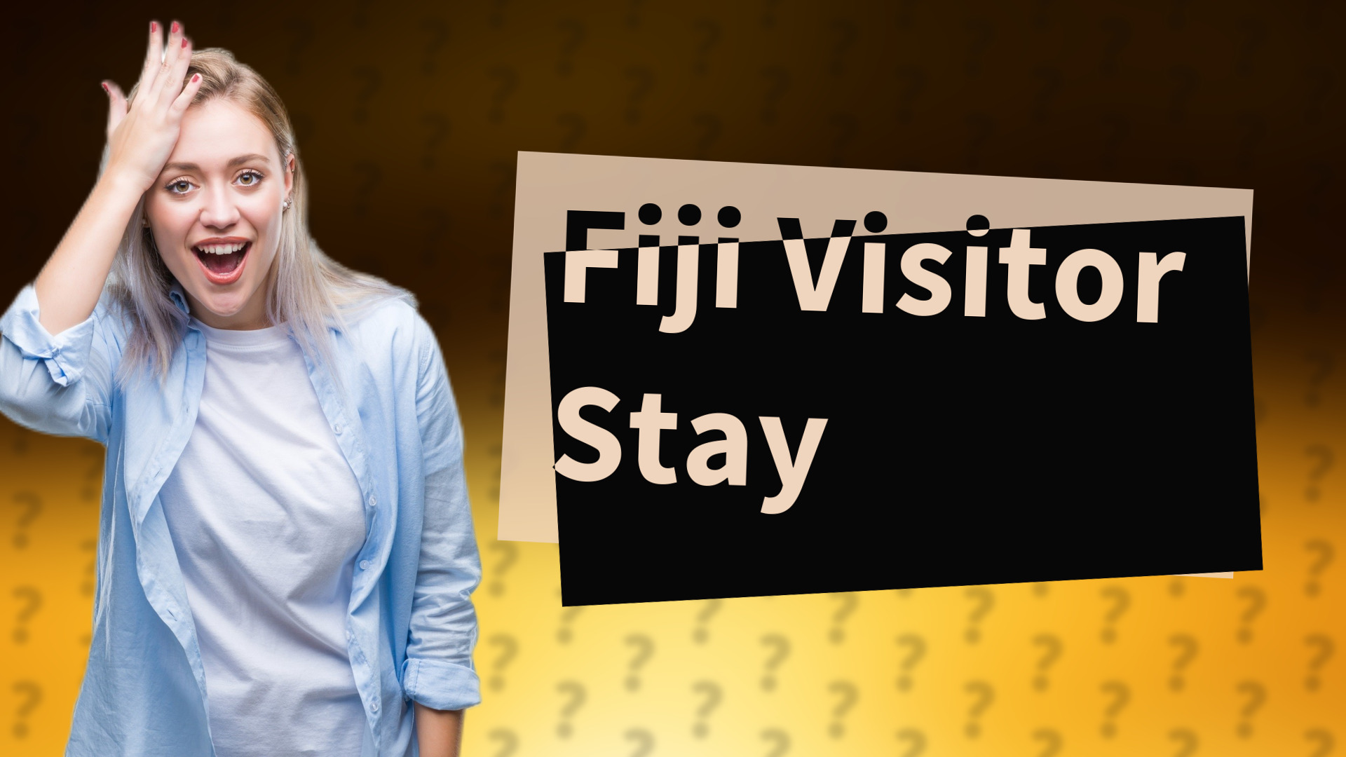Fiji Visitor Stay