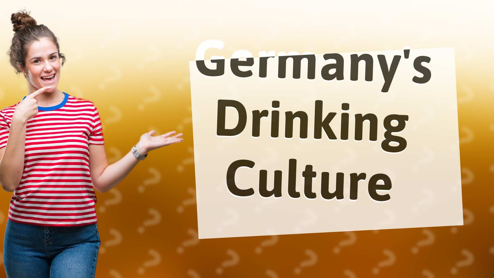 Germany's Drinking Culture