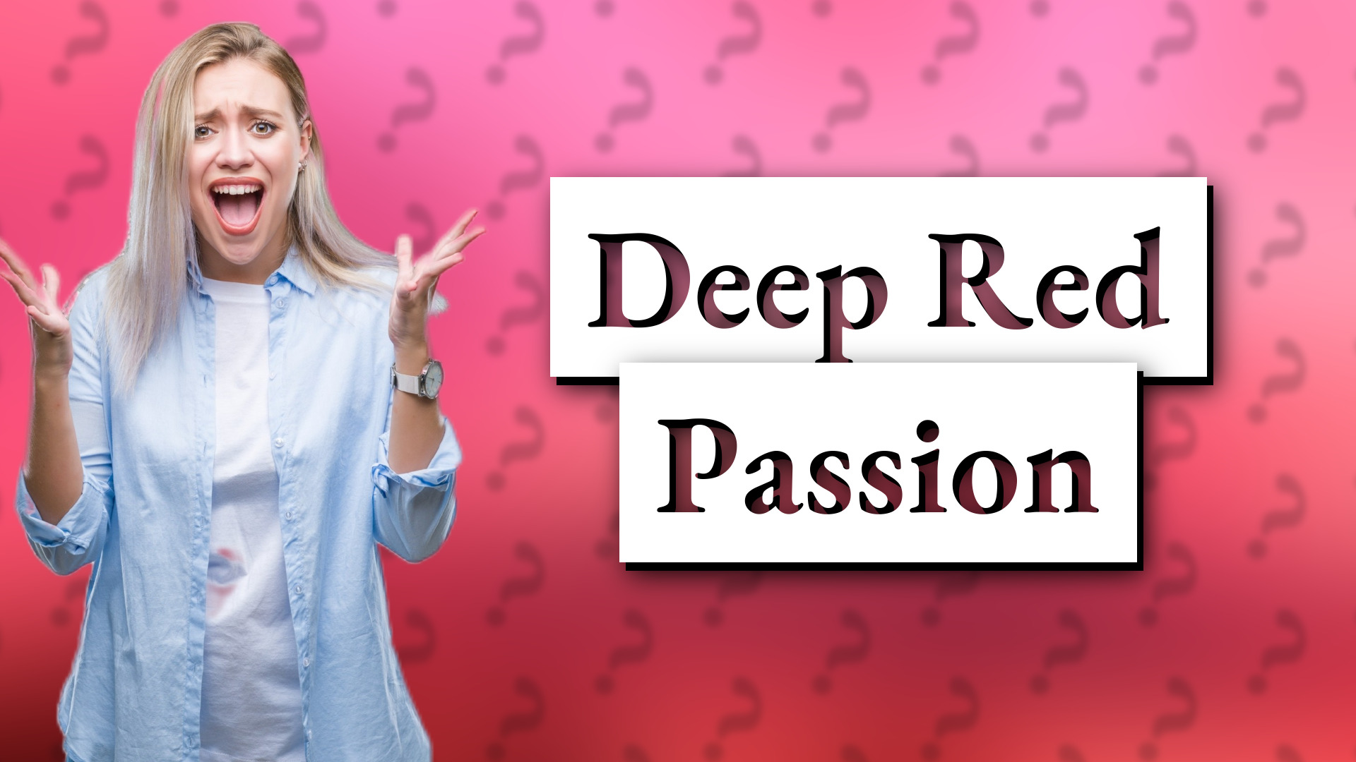 Deep Red Passion