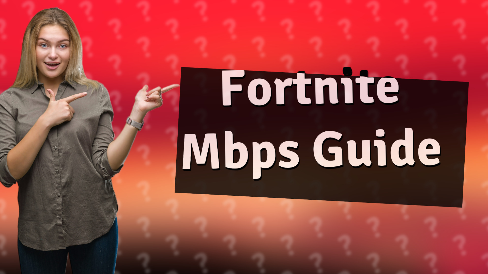 Fortnite Mbps Guide
