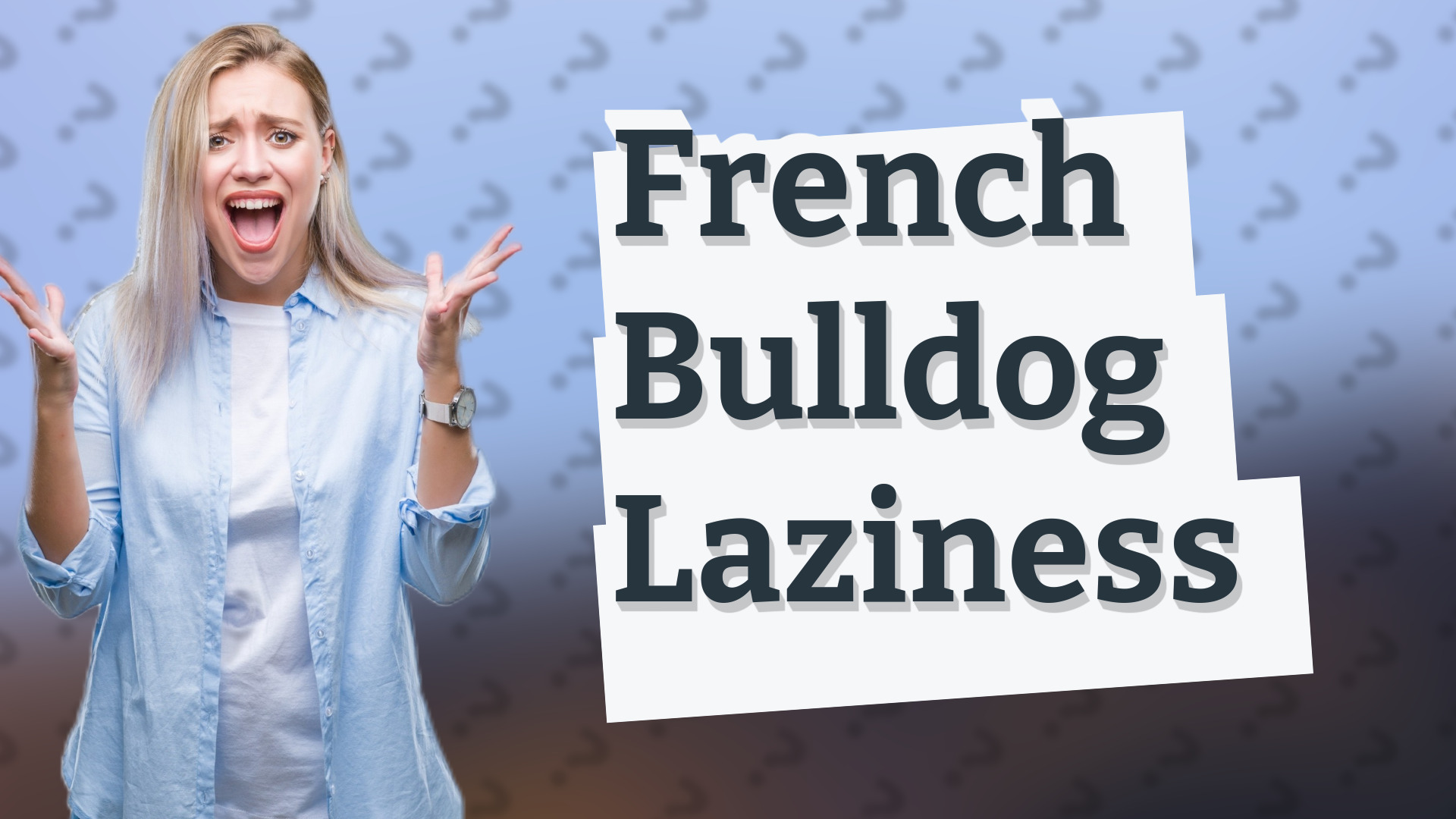 French Bulldog Laziness
