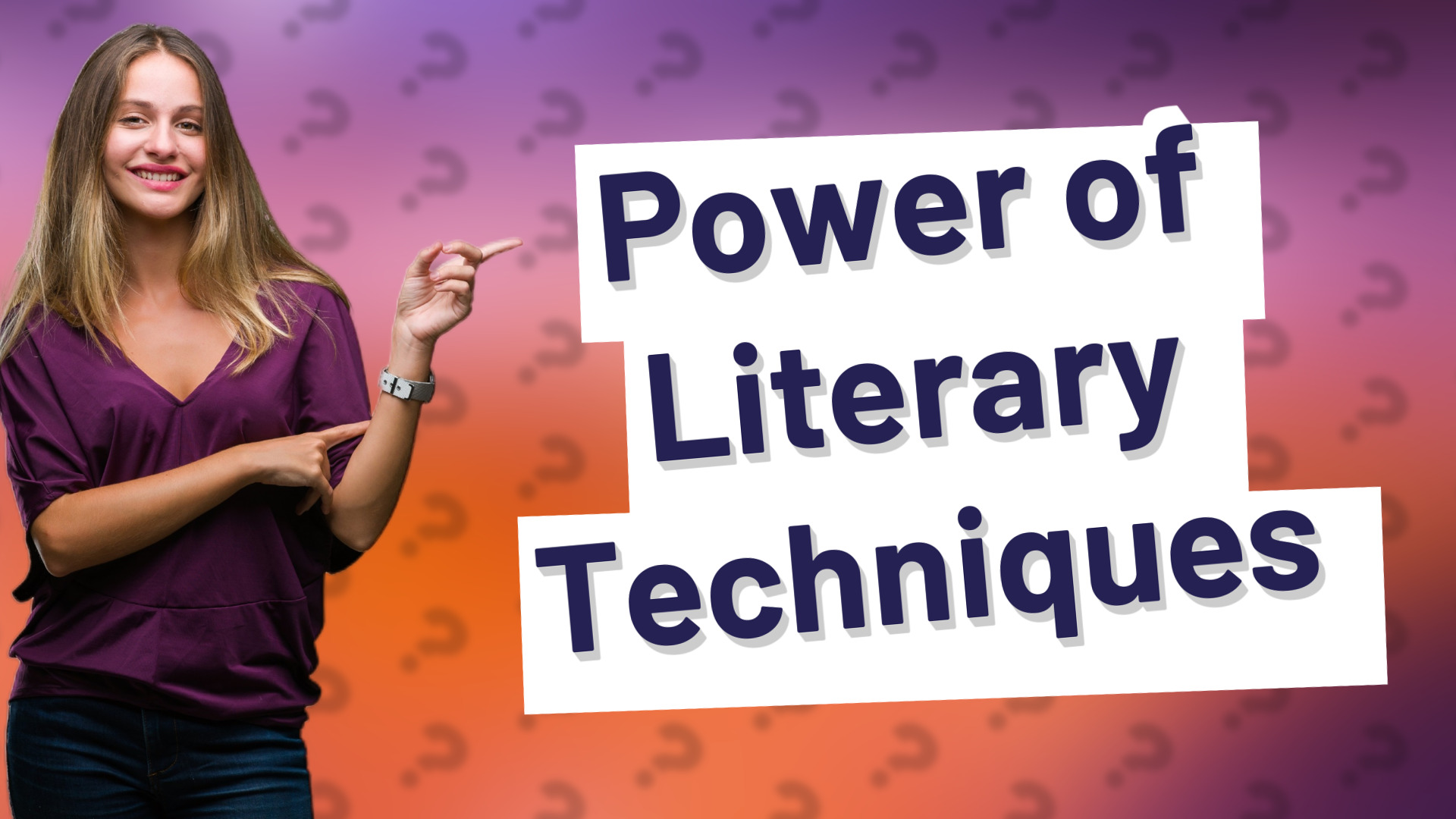 Power of Literary Techniques