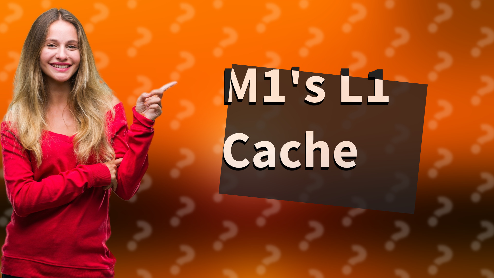 M1's L1 Cache