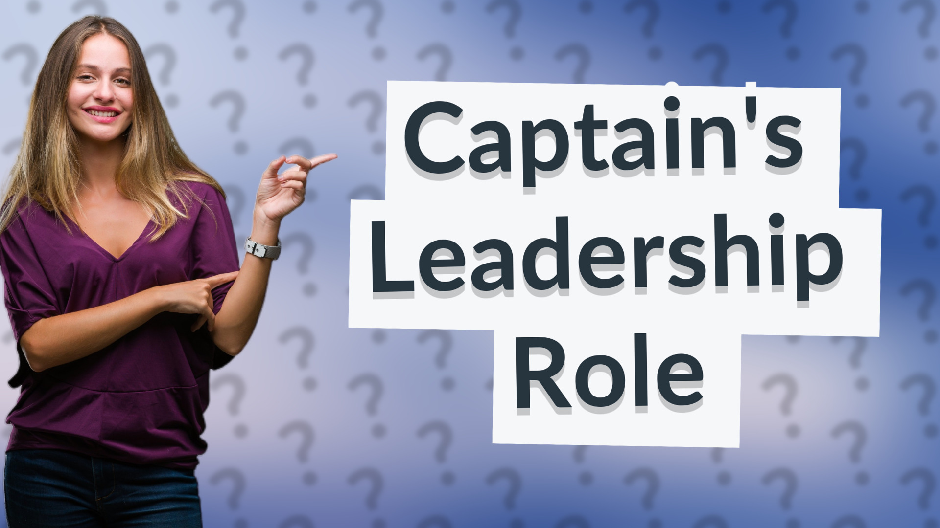 Captain's Leadership Role