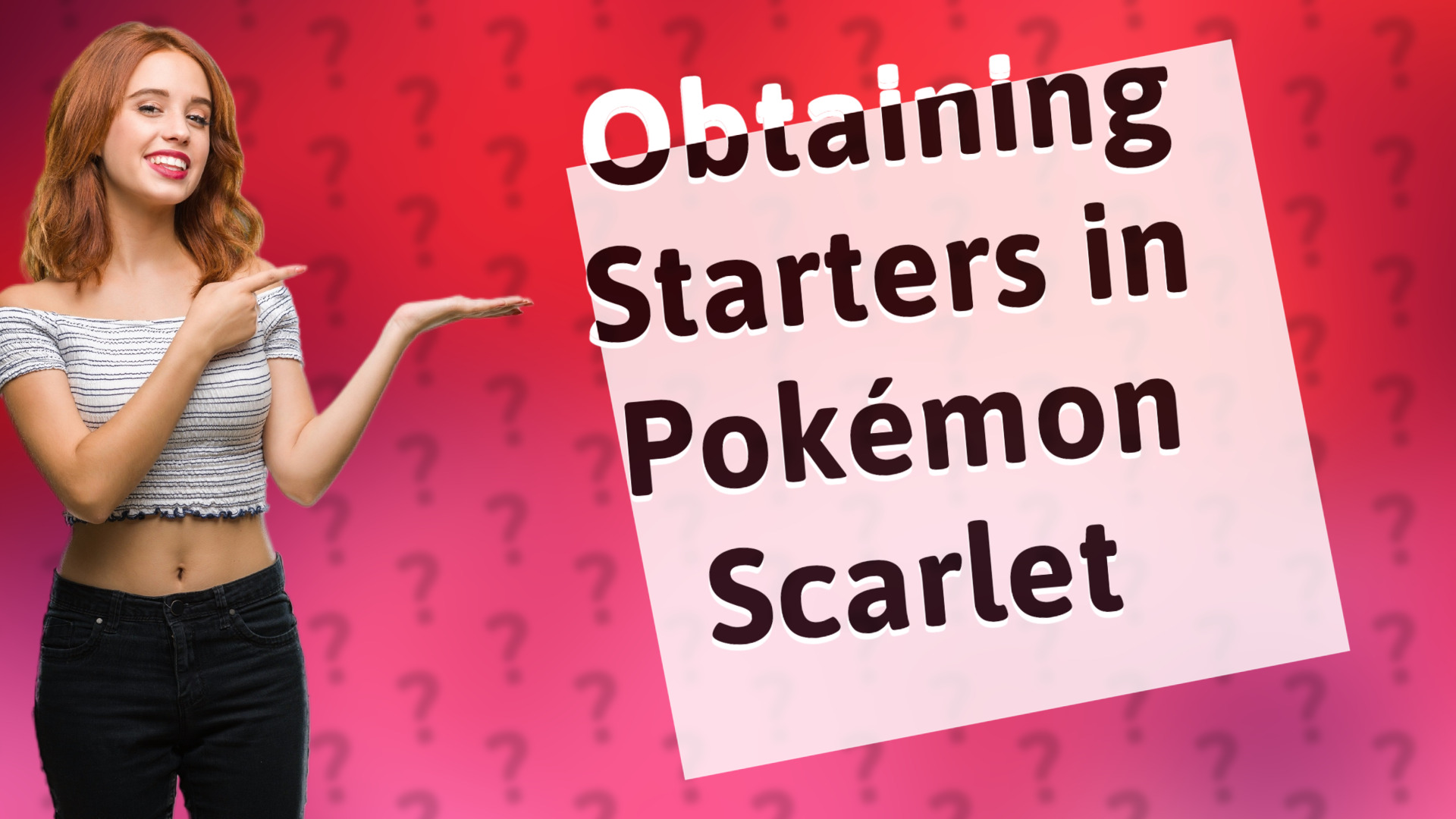Obtaining Starters in Pokémon Scarlet
