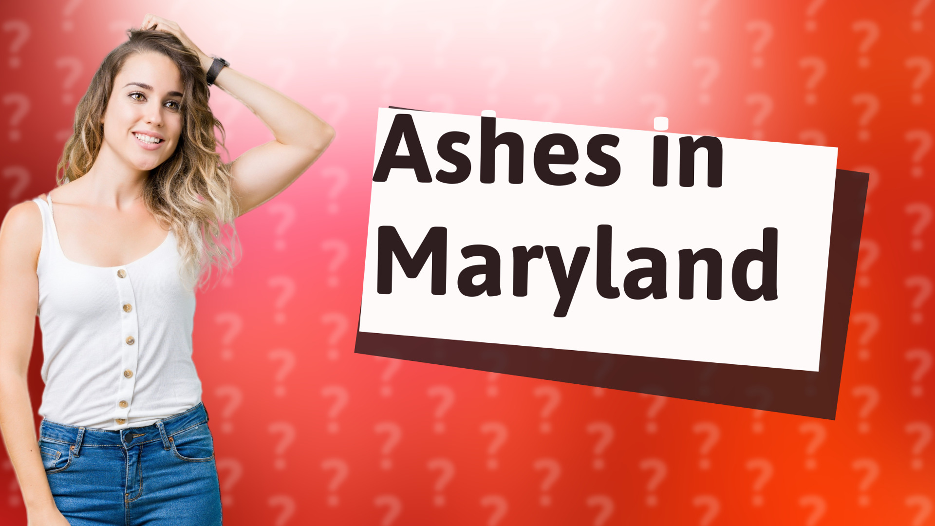 Ashes in Maryland