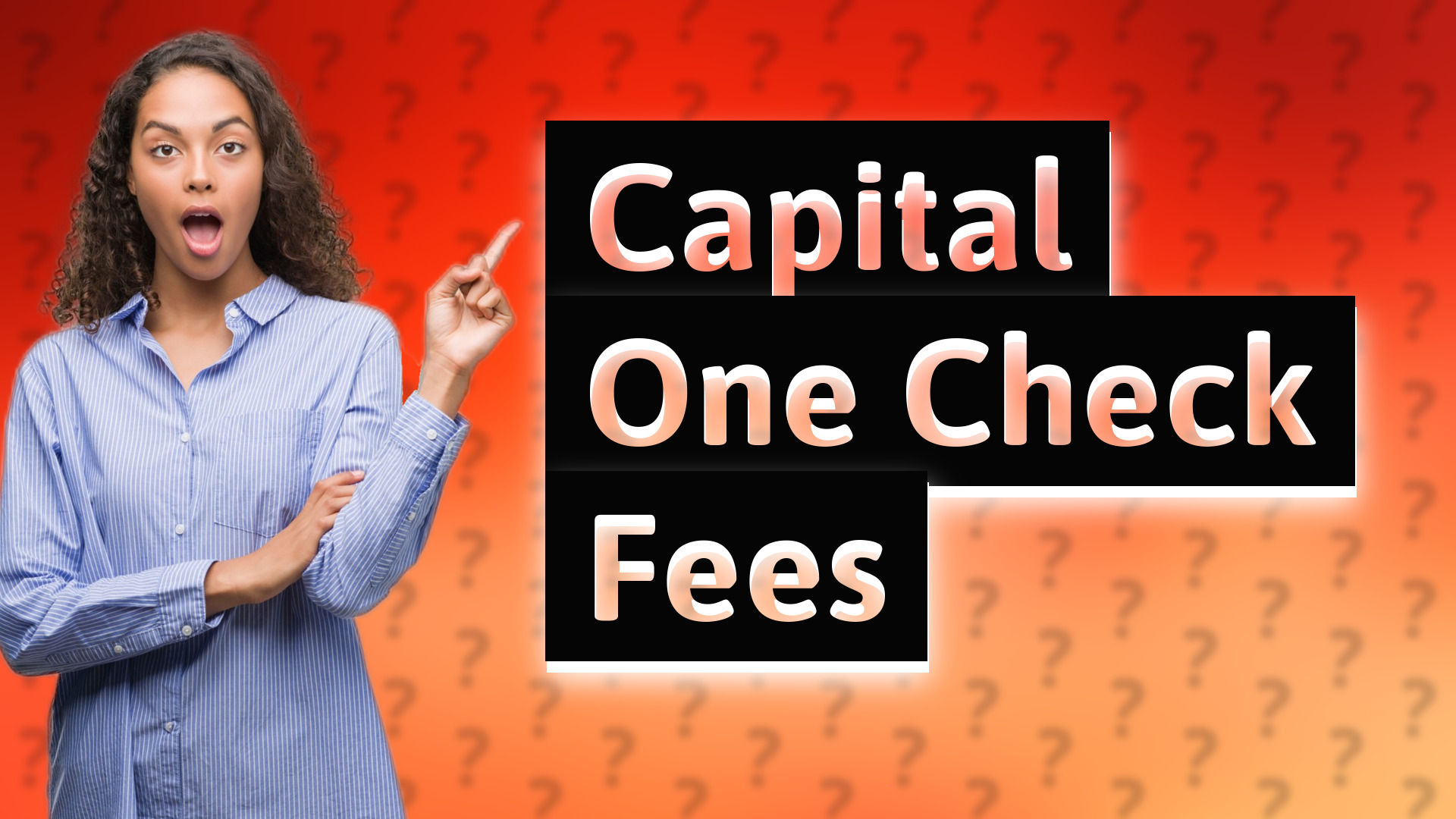 Capital One Check Fees