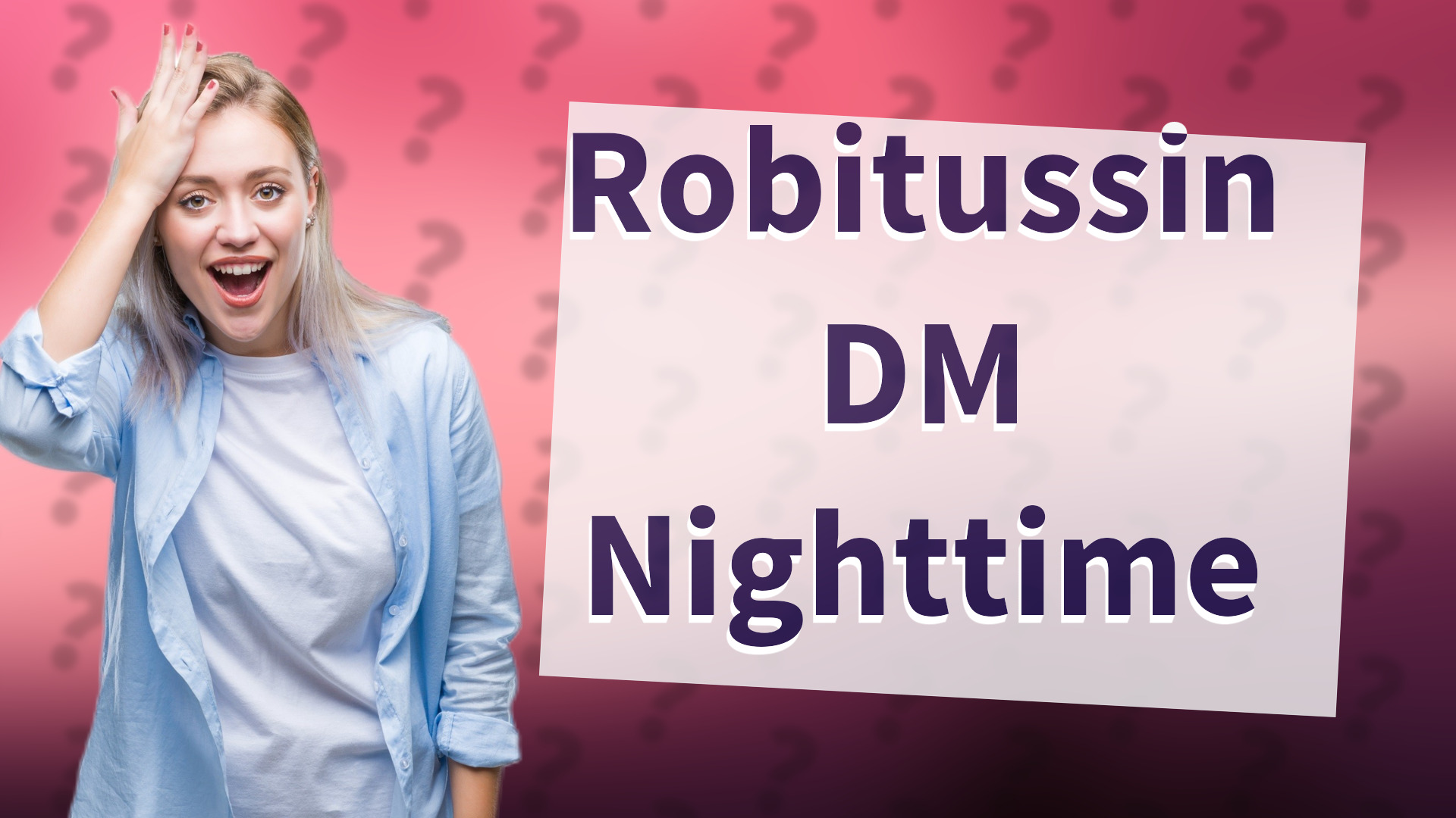 Robitussin DM Nighttime