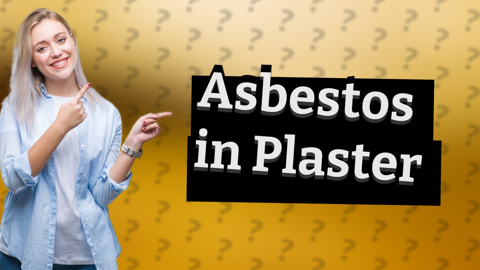 Asbestos in Plaster