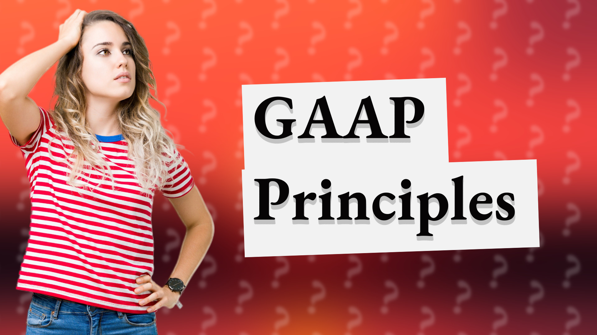 GAAP Principles