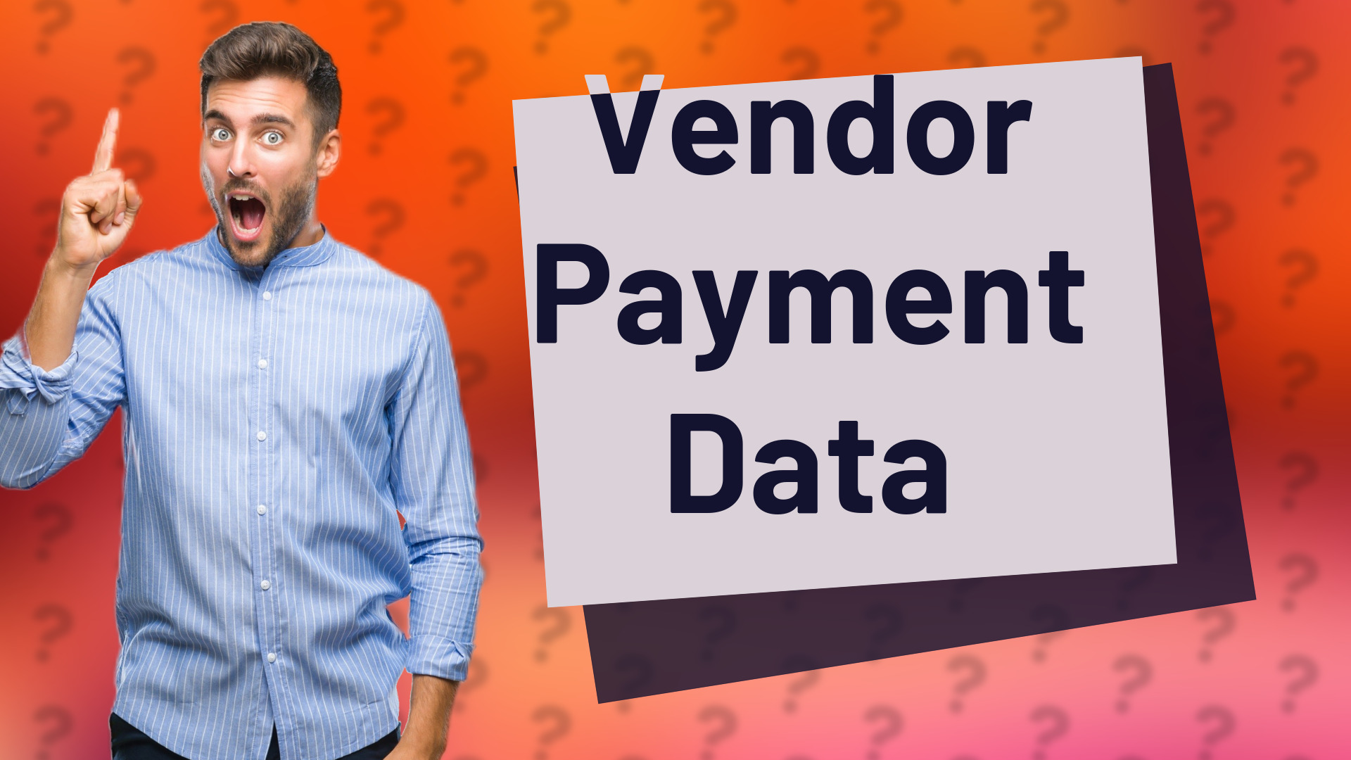 Vendor Payment Data