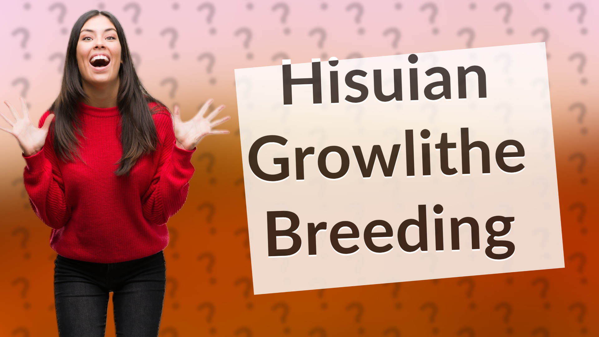 Hisuian Growlithe Breeding