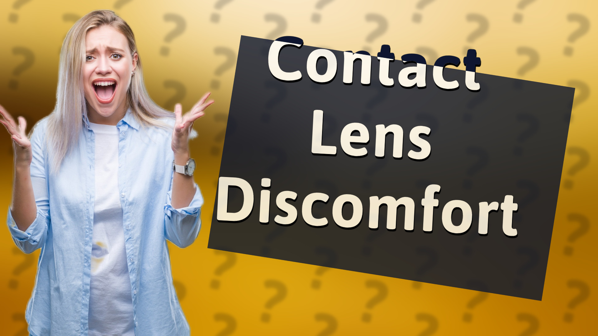 Contact Lens Discomfort