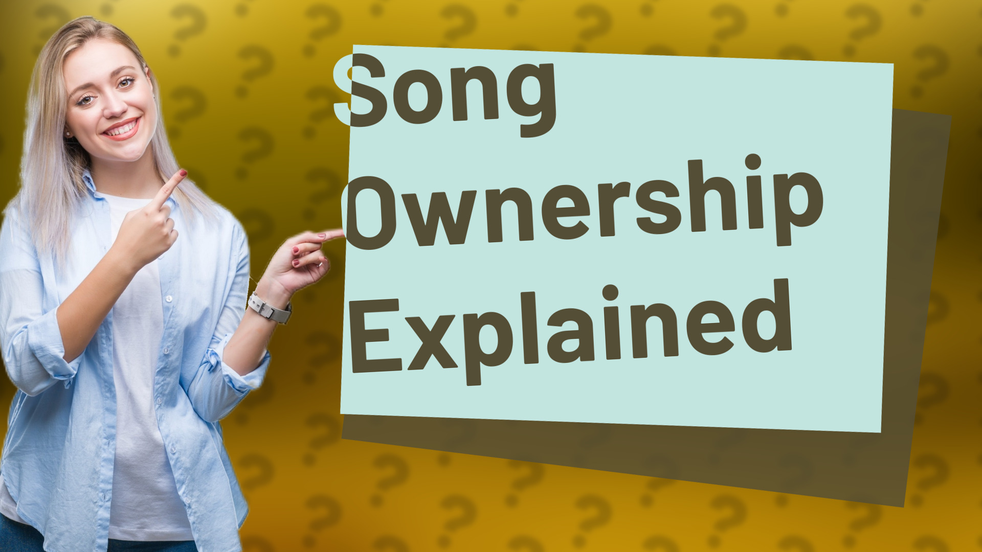 Song Ownership Explained