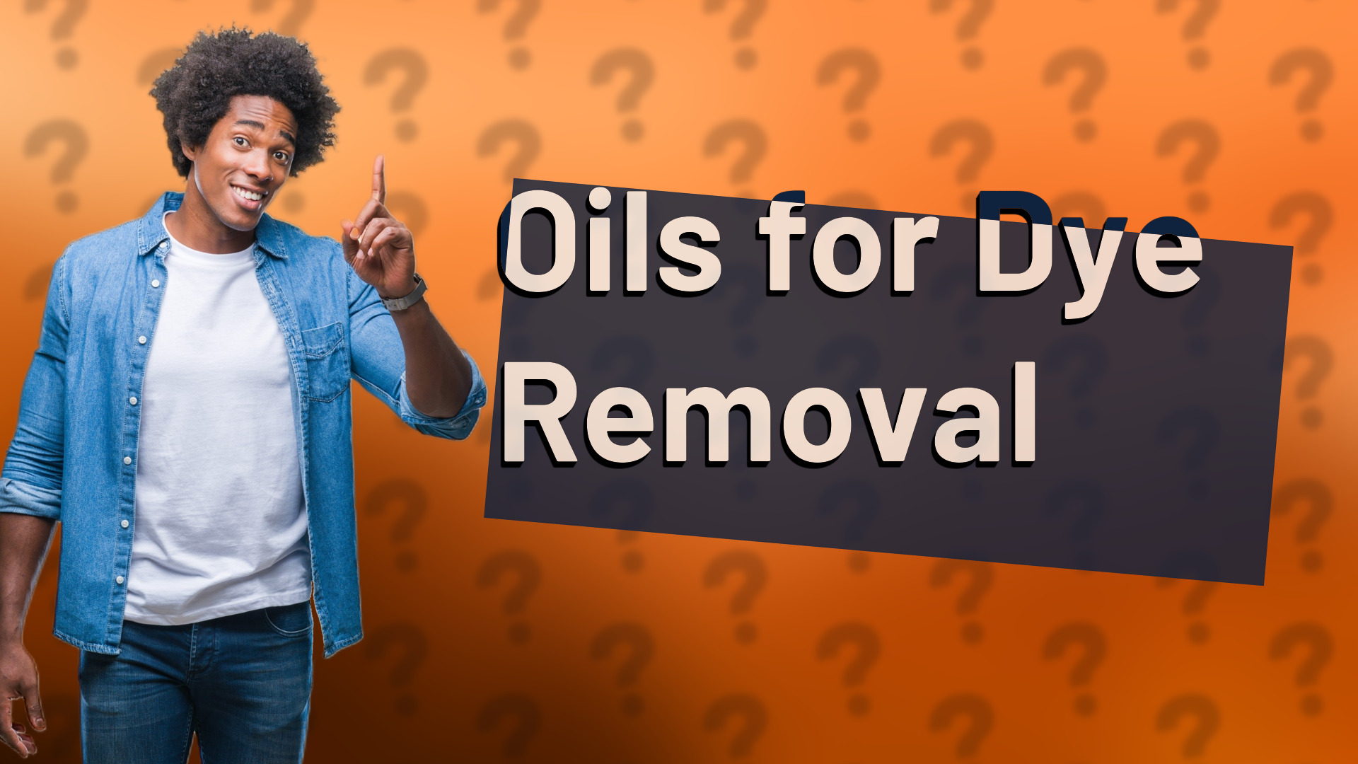 Oils for Dye Removal