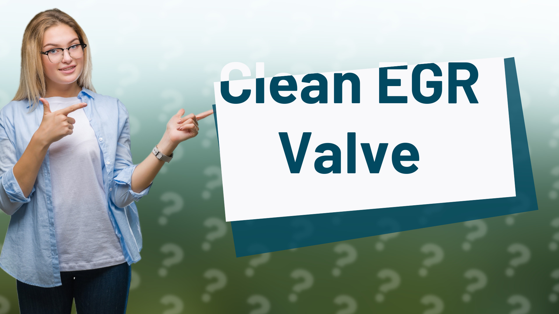 Clean EGR Valve