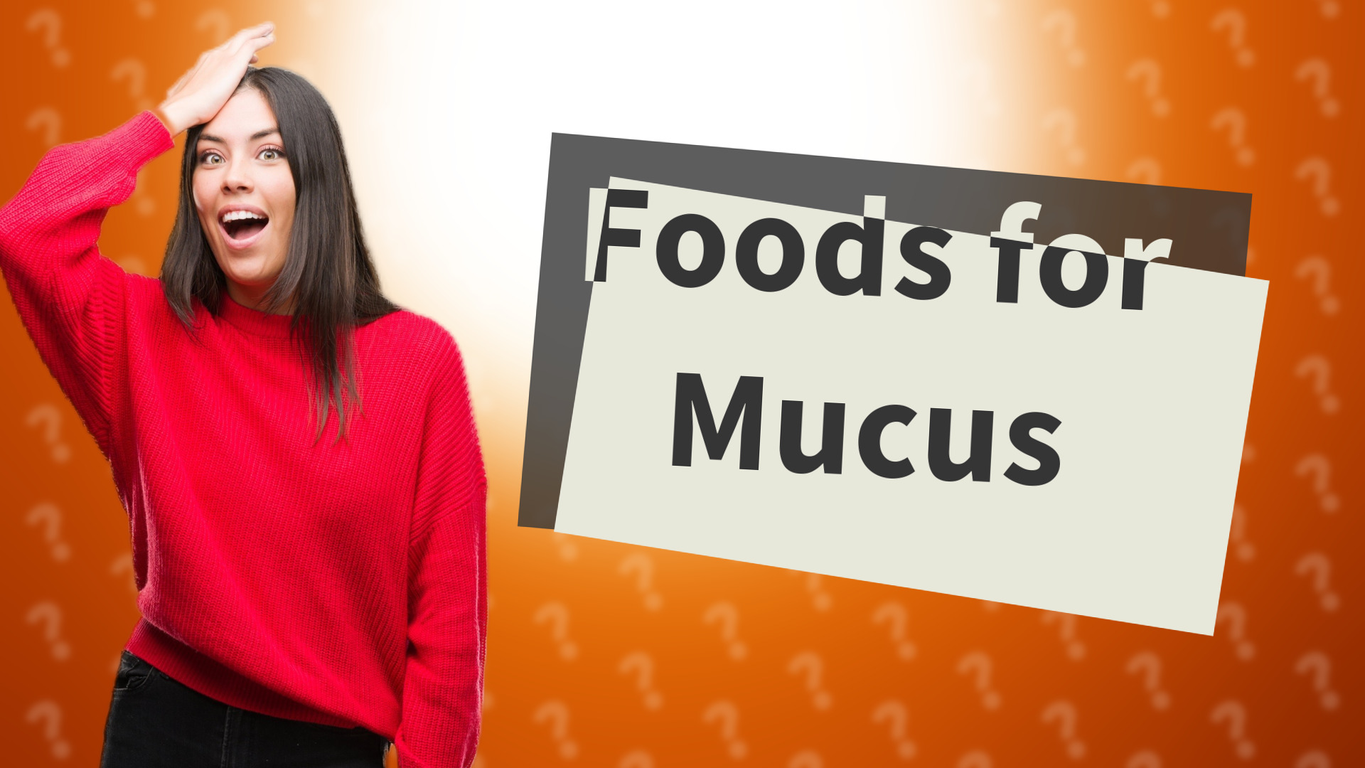 Foods for Mucus