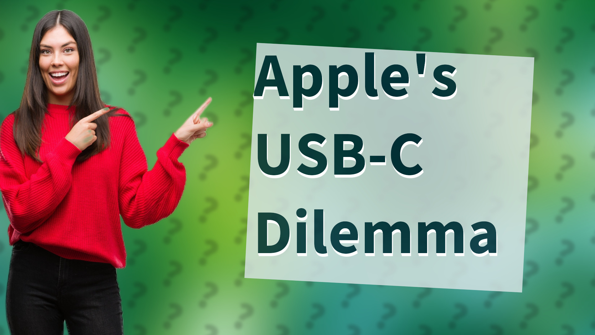 Apple's USB-C Dilemma