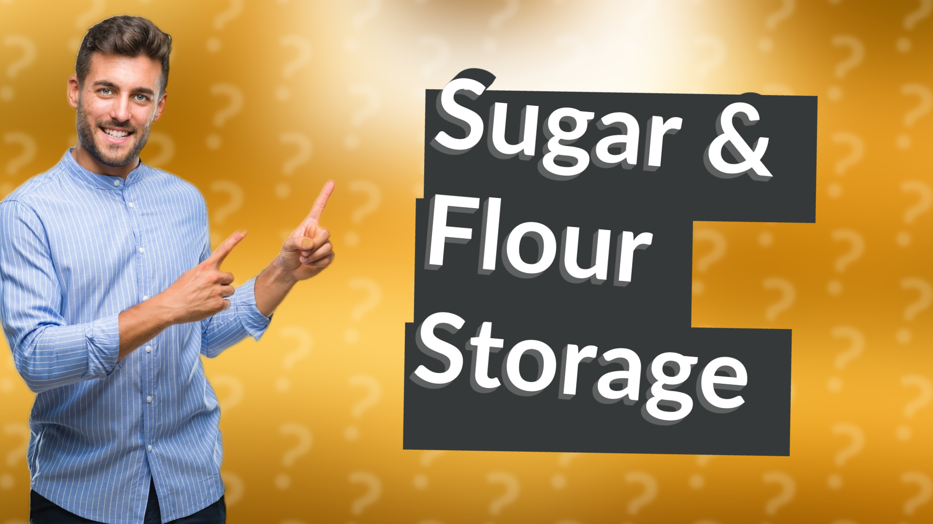 Sugar & Flour Storage