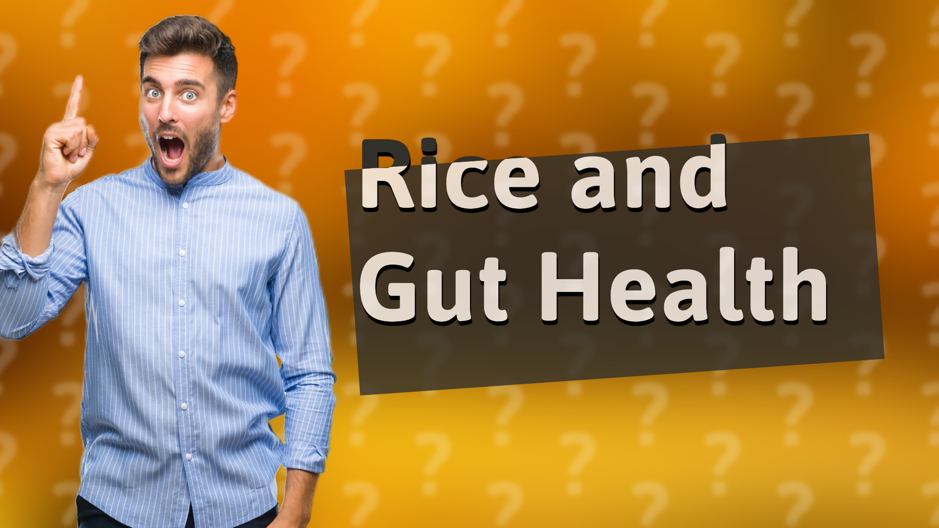 Rice and Gut Health
