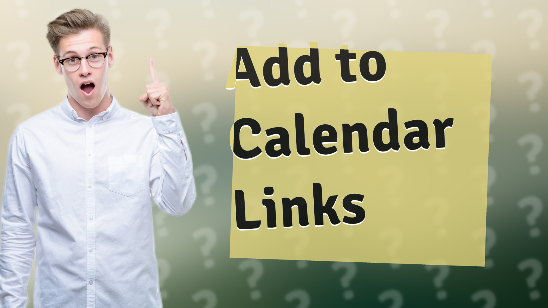 Add to Calendar Links