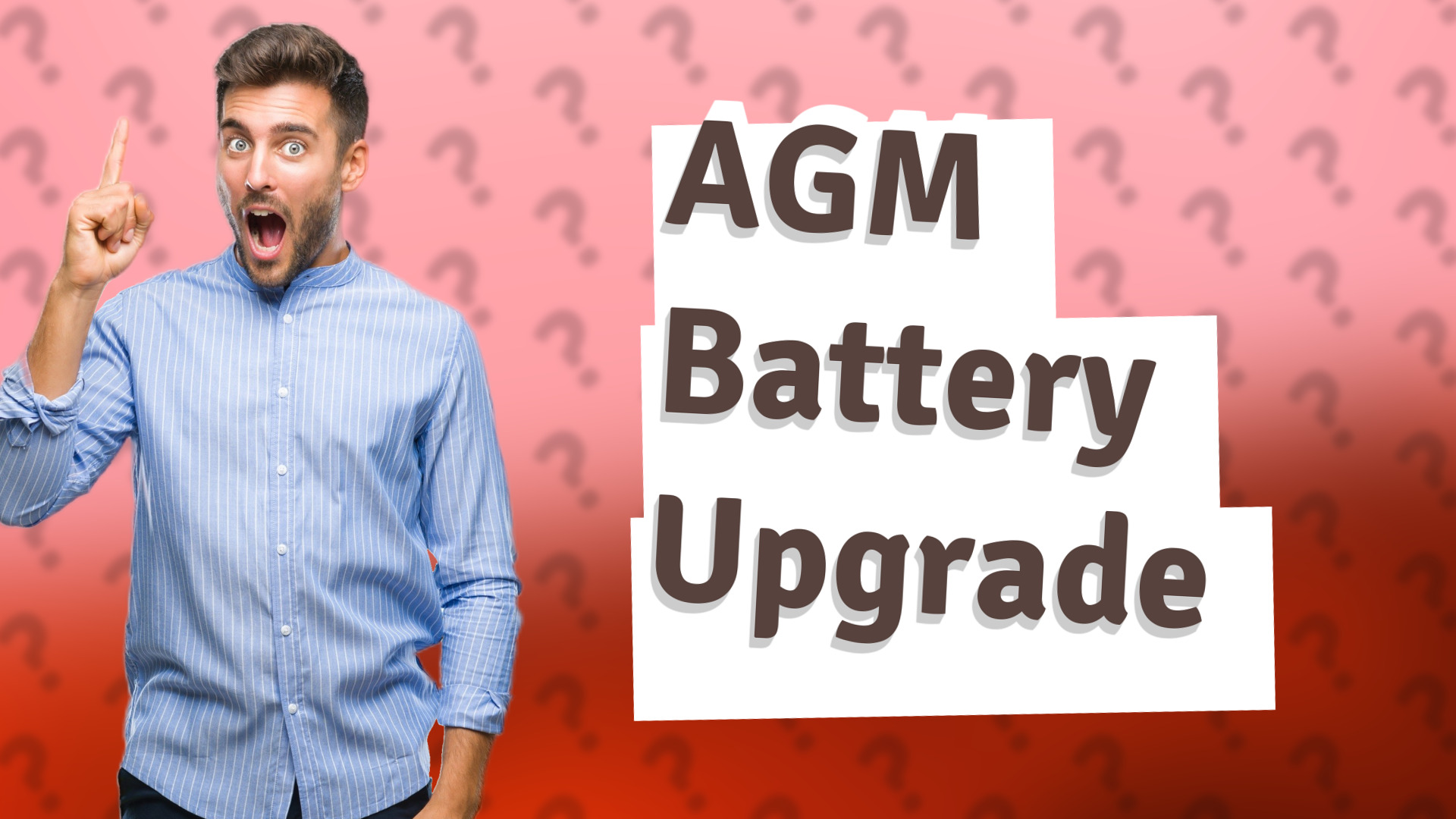 AGM Battery Upgrade