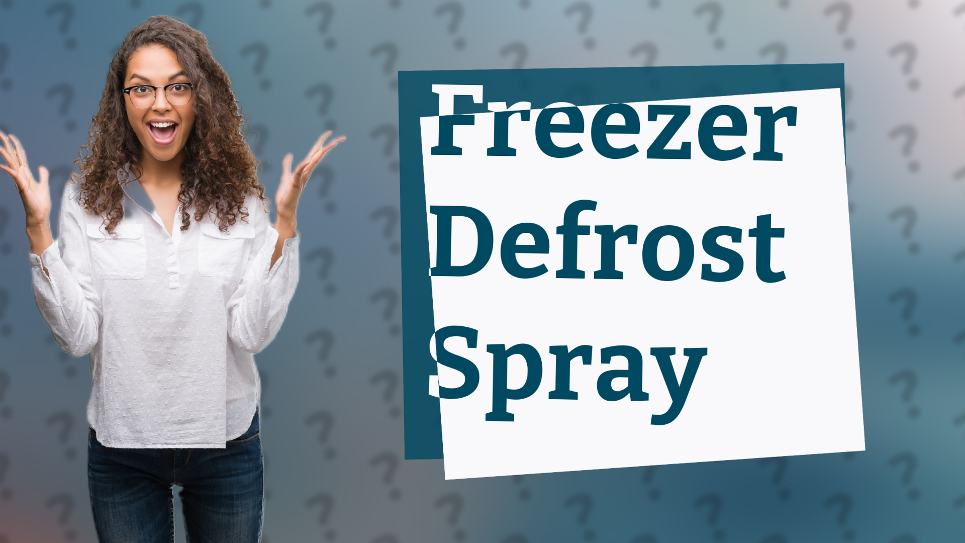 Freezer Defrost Spray