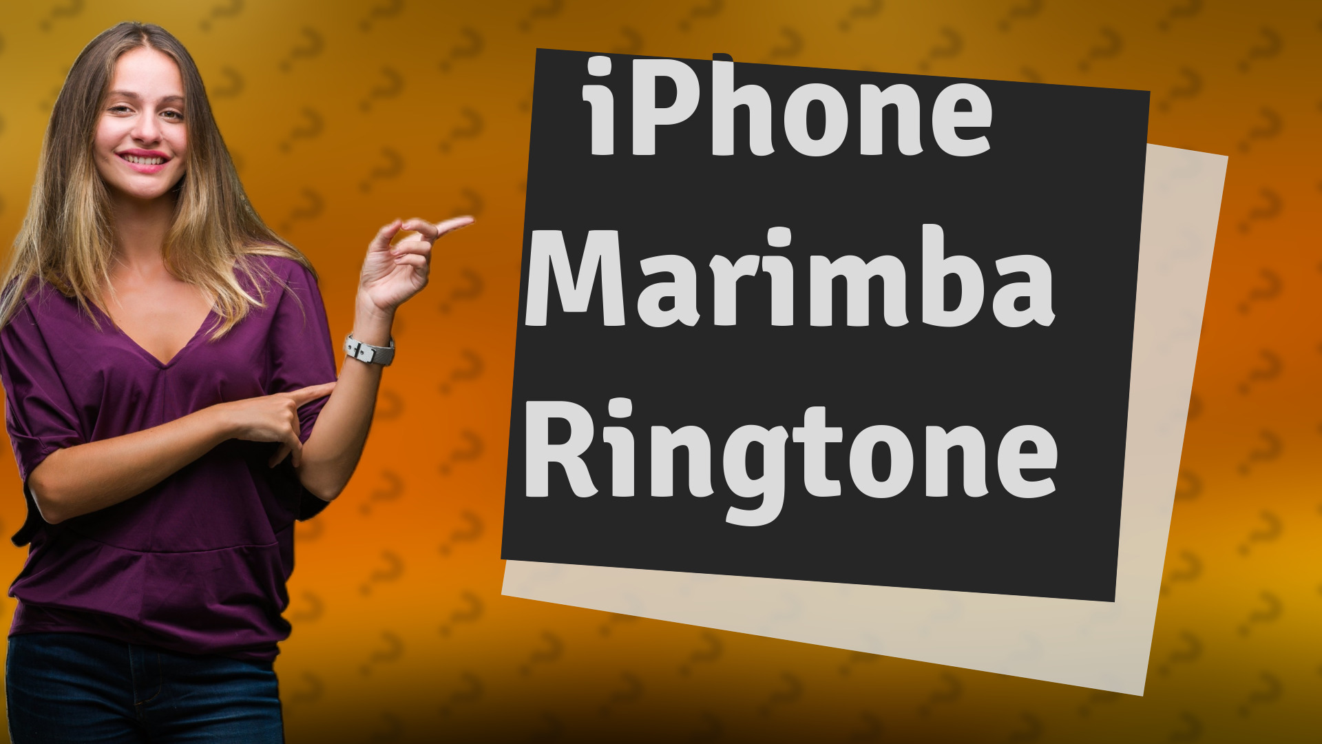 iPhone Marimba Ringtone